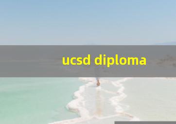 ucsd diploma